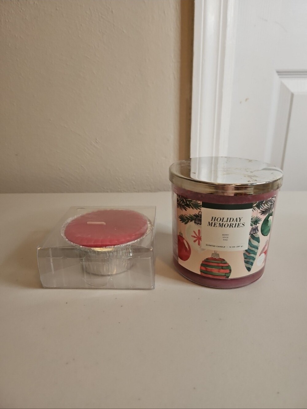 Holiday Candle Bundle ~ Sonoma Berry Spice Pine and Target Honey Apple